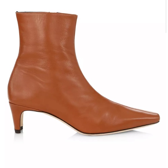 STAUD Shoes - Staud Wally Ankle Boot in Tan